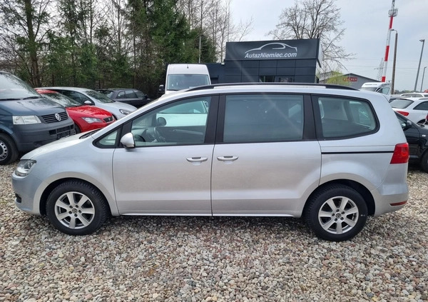 Volkswagen Sharan cena 45000 przebieg: 182000, rok produkcji 2010 z Lubliniec małe 407